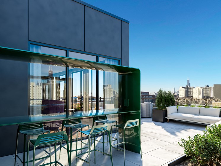 Sky Terrace at 23rd Place Apartments, Chicago, Illinois